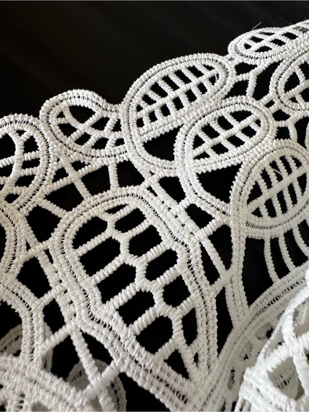 NWOT Bardot Versailles White Crochet Lace Midi Dress | Revolve LWD - Picture 10 of 13